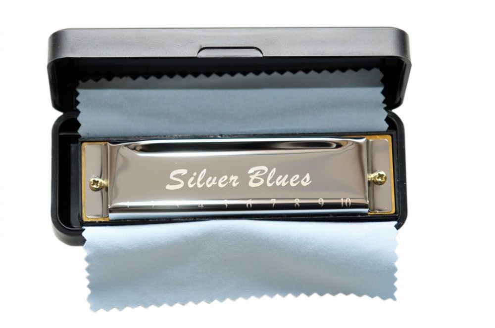 Harmonijka ustna SILVER BLUES tonacja G-dur