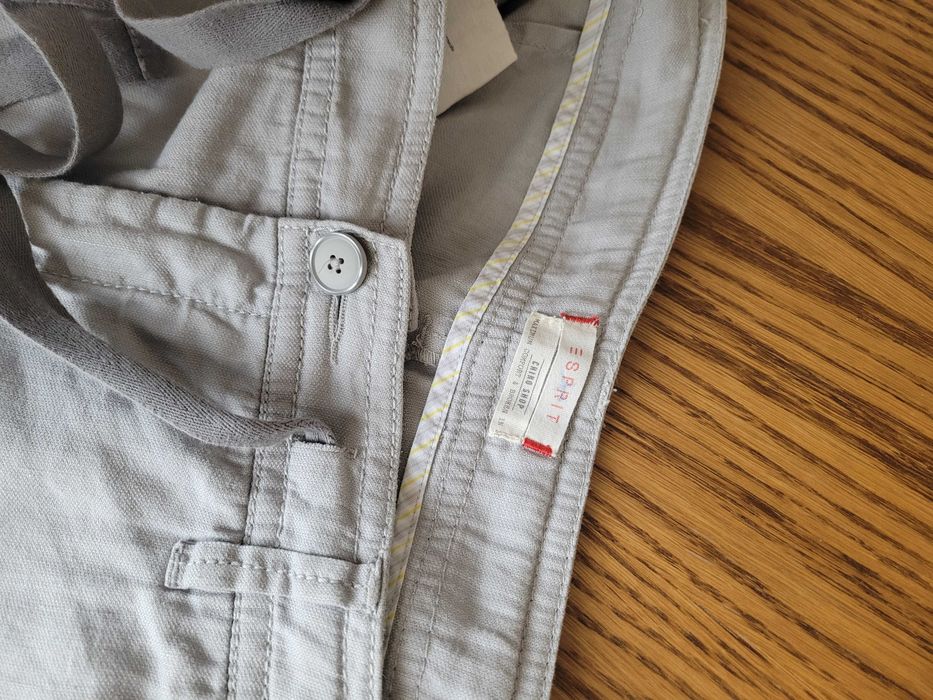 spodnie lniane Esprit