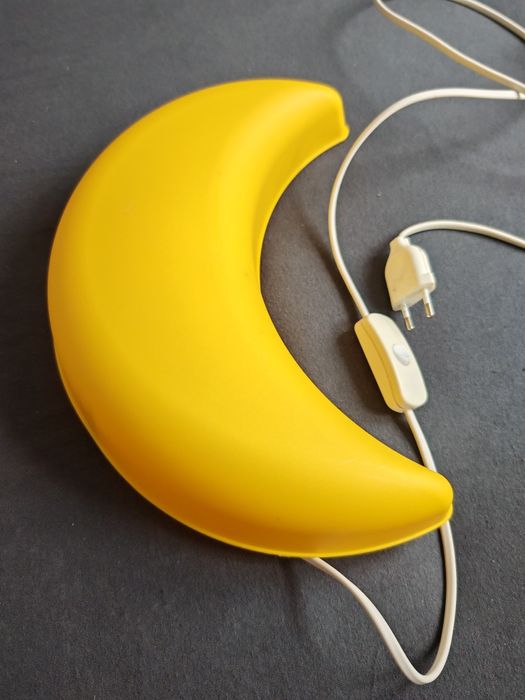 Lampa, lampka nocna dziecięca IKEA księżyc + żarówka led gratis.