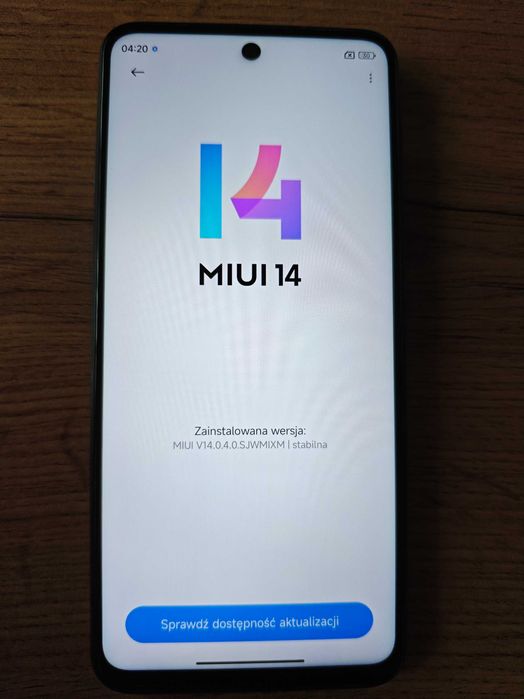 Xiaomi Redmi Note 9S 4/64GB | Sprawny | MIUI 14 | Pęknięty tył