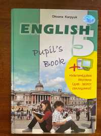 Підручник з англійської мови Карп’юк 5 клас