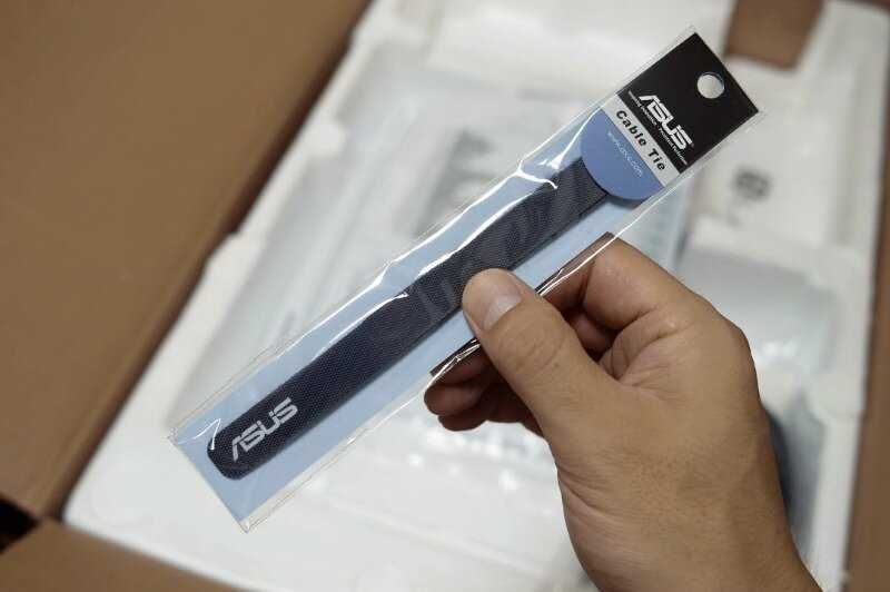Стяжка-Органайзер на липучке фиксатор для провода - ASUS Cable Tie