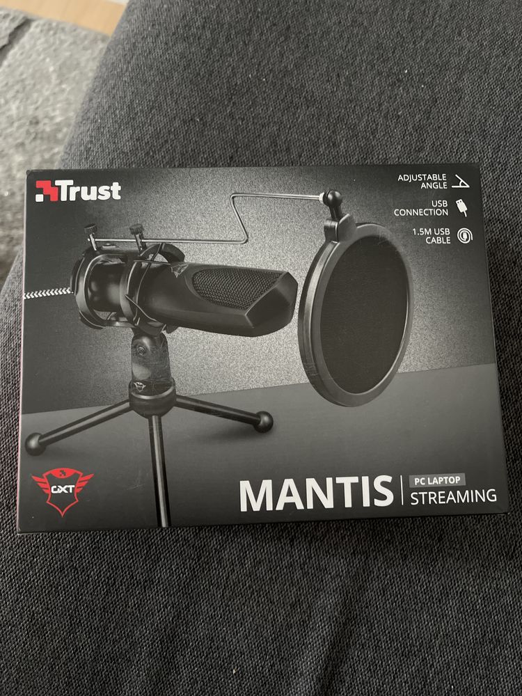Mikrofon USB do streamingu, Mantis GXT 232, Trust