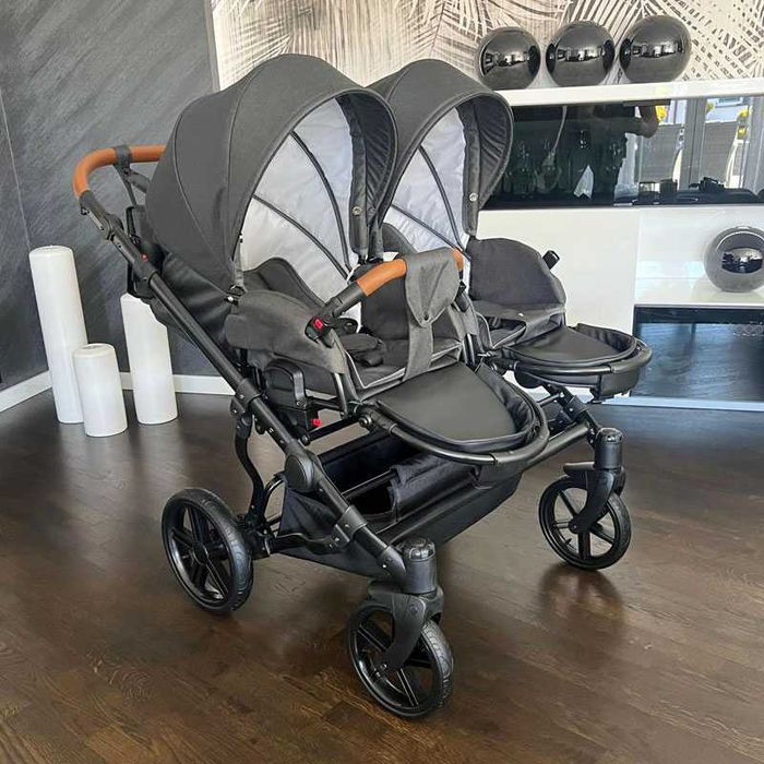 Nowy wózek dla bliźniaków Duo Lux SKLEP DLA BLIŹNIĄT