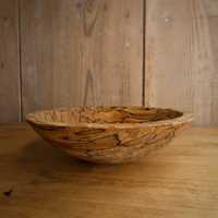 Miska miseczka misa drewniana buk handmade wooden bowl boho rękodzieło