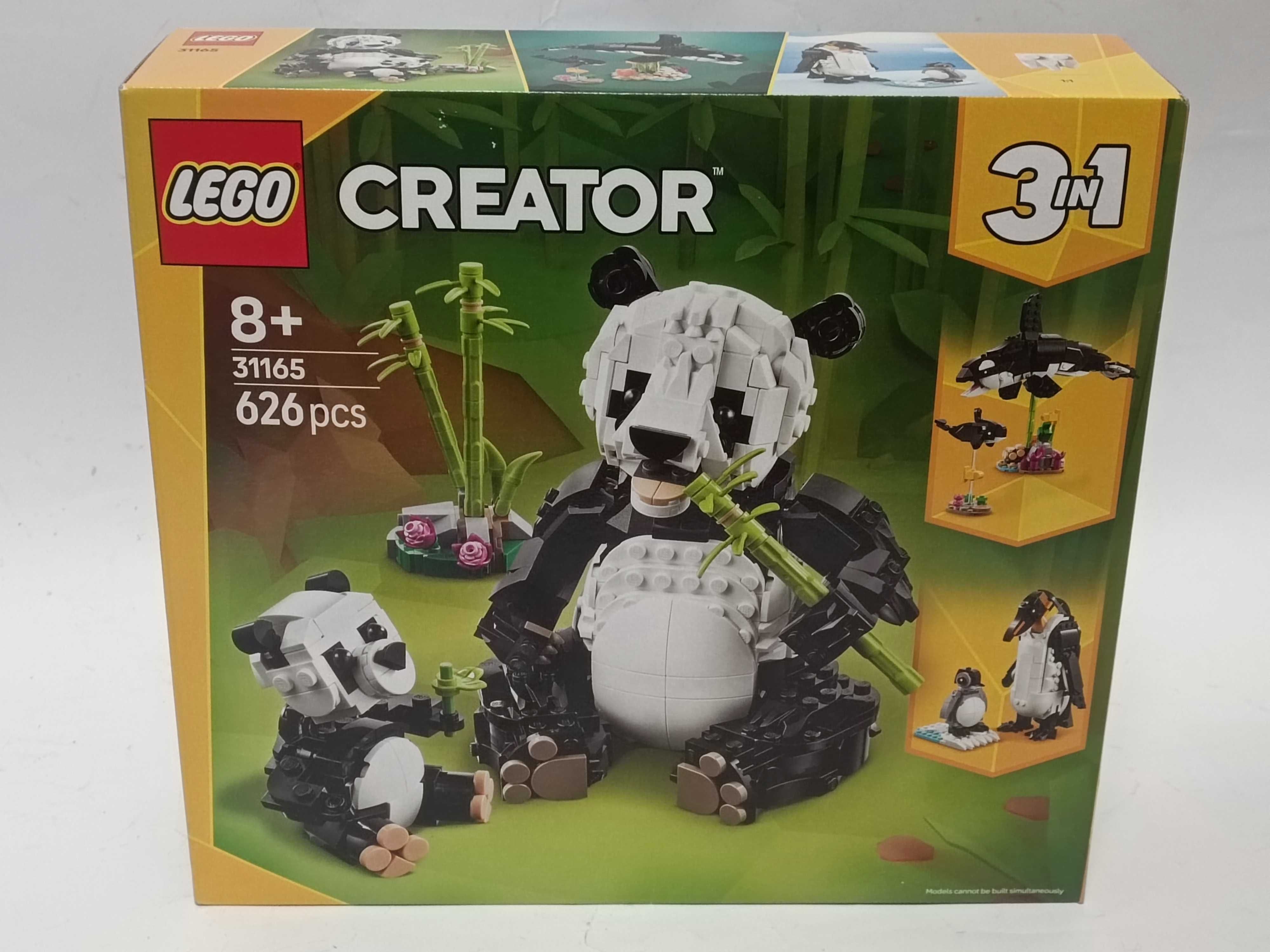 Lego Creator 31165 Dzikie Zwierzęta Rodzina Pand 3W1 500/06/25s 1