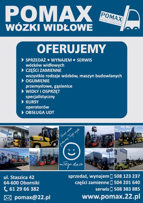 części do ładowarek JCB, VOLVO, MANITOU, MERLO