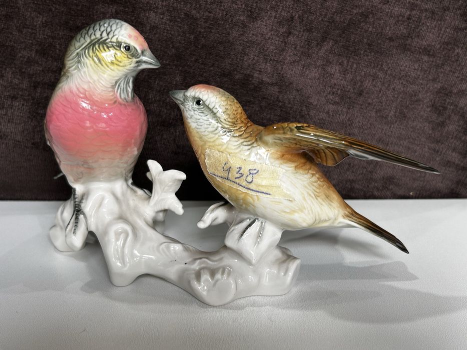Fikurka porcelanowa Karl Ens ptaki