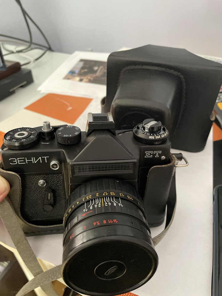 Aparat analogowy ZENIT ET - idealny z obiektywem