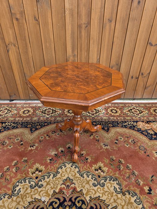 Stolik sześciokątny ława na 1 nodze #1721 Stylowy Węgrów