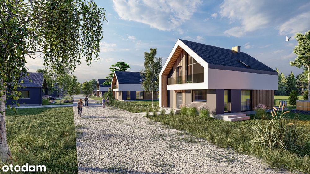 Sprzedam działkę z projektami na 4 domy