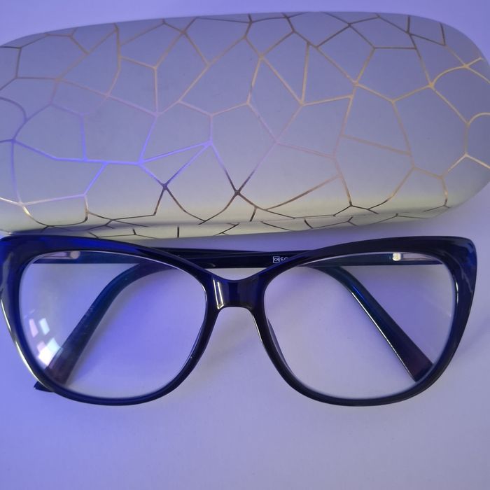 Okulary /-0,75/,antyreflks,nowe