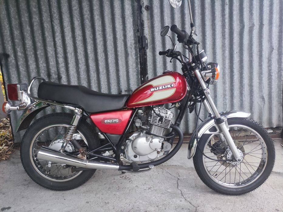 Suzuki GN 125 klasyk kat B po serwisie RATY Transport Gwarancja