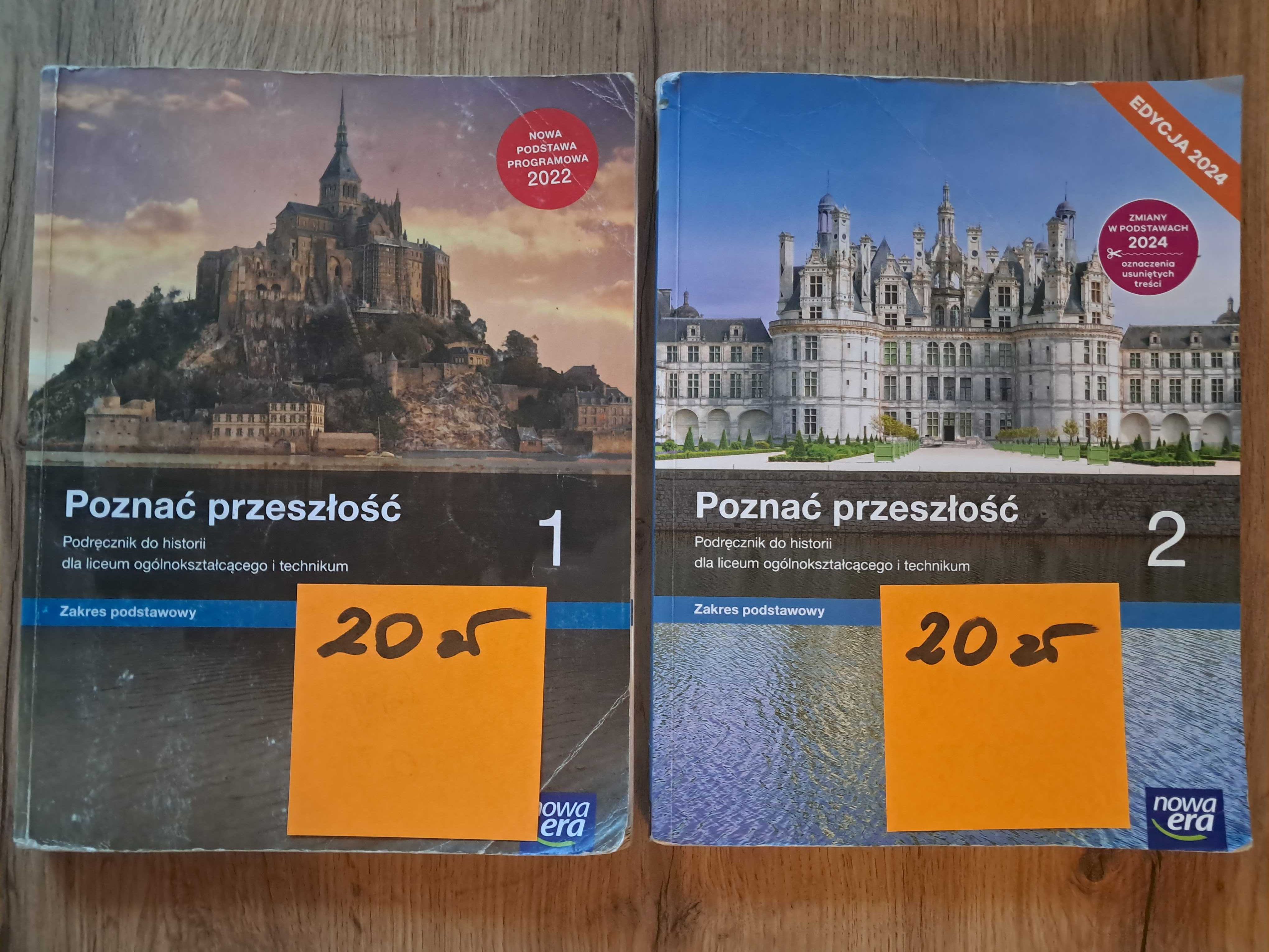 Podręczniki do I i II klasy liceum i technikum