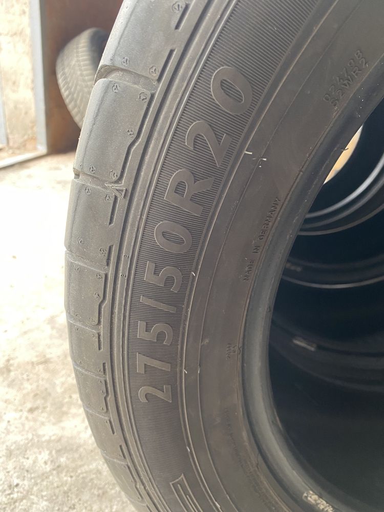 Летняя резина dunlop 275/50r20