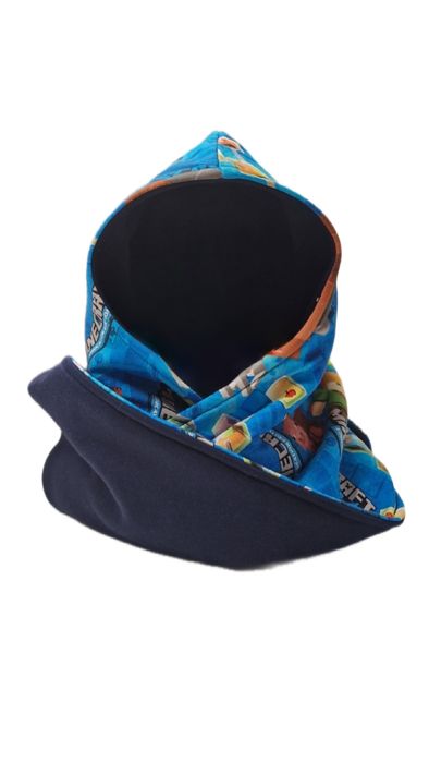 Komino kaptur dziecięcy 146-152 Minecraft