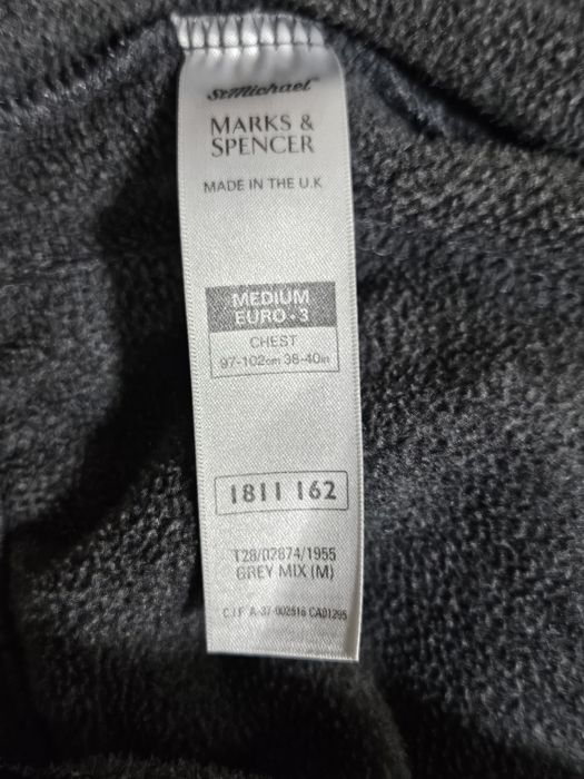 Флісова кофта зіпка Mark&Spencer