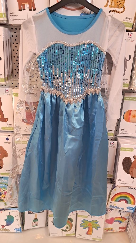 Sukienka strój elsa frozen