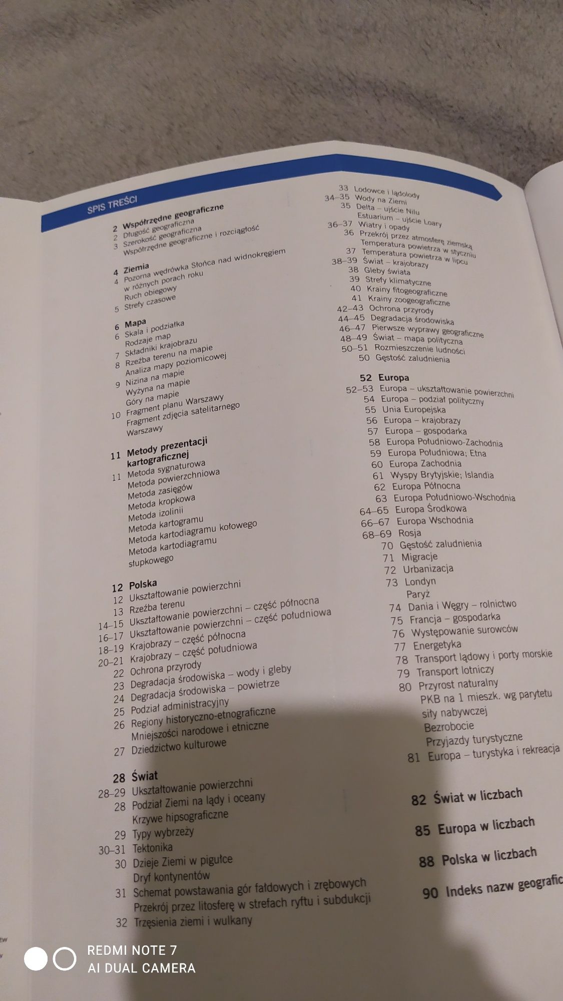 Atlas geograficzny dla klas 5-6