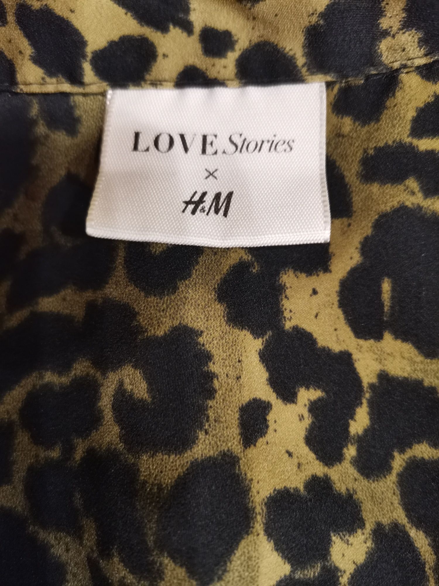 Koszula damska, bluzka H&M rozm S, panterka