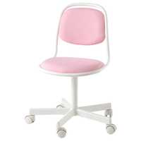 ÖRFJÄLL ikea krzesło obrotowe biurowe dla dziewczynki dziecka różowe