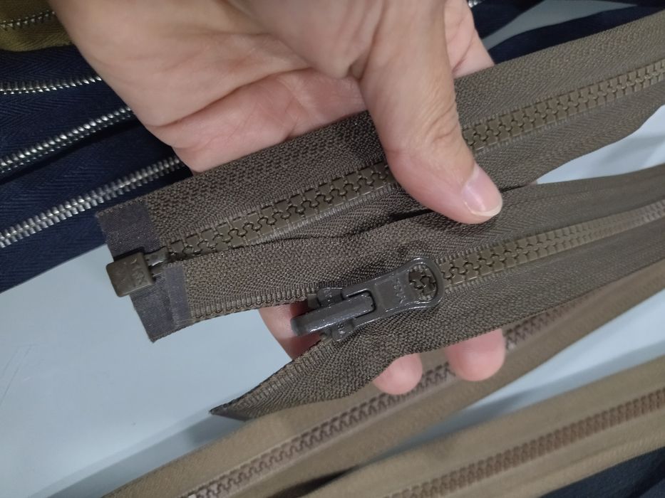 10 fechos  zíper divisíveis