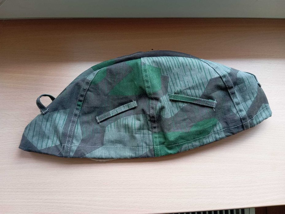 pokrowiec na Stahlhelm splittertarn Wermacht werhmacht niemcy