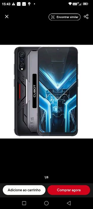 Cubot x70 como novo