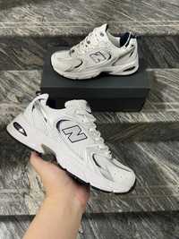 New Balance 530 White Silver Navy 37