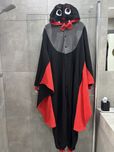 Piżama, strój, przebranie Nietoperz rozmiar XL / XXL.