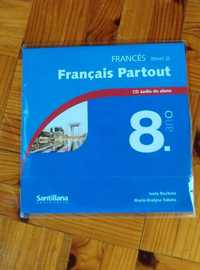 Français Partout-8º ano-CD áudio do aluno