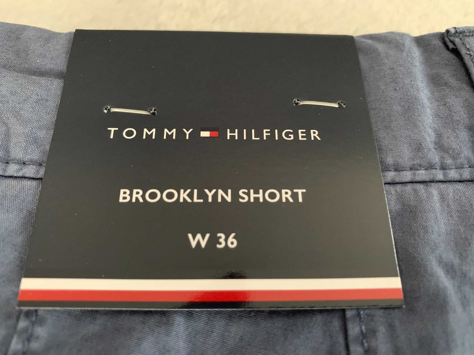 Nowe spodenki niebieskie Tommy Hilfiger roz. 36