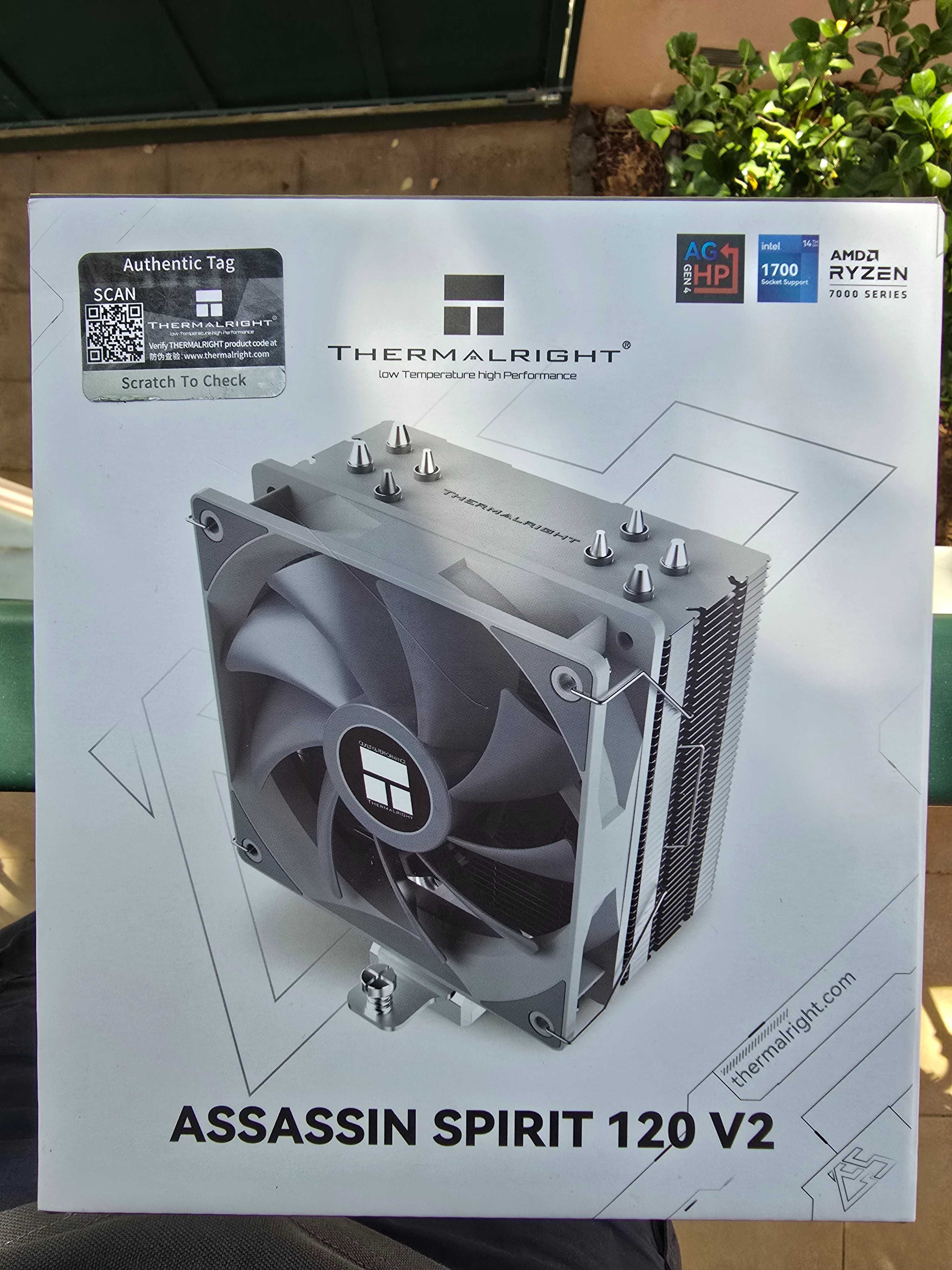 Ótimo dissipador de calor CPU cooler Thermalright Assassin Spirit