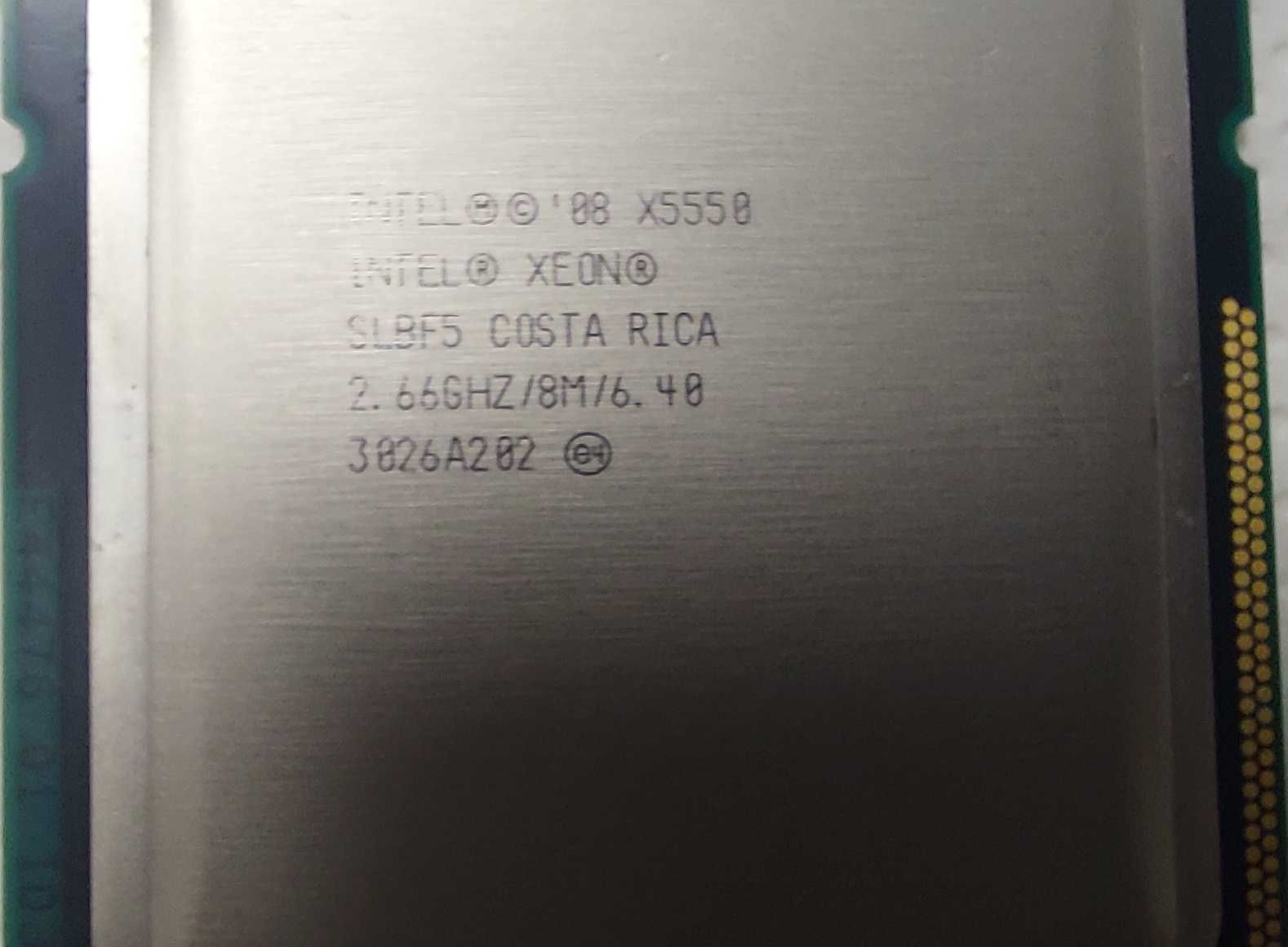 Procesor Intel Xeon 4C X5550 2.66 GHz 8M SLBF5