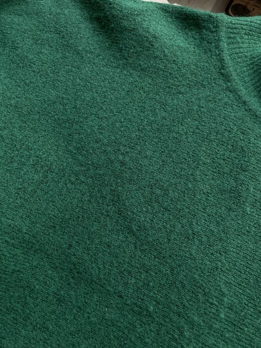 Кофта оверсайз зелена