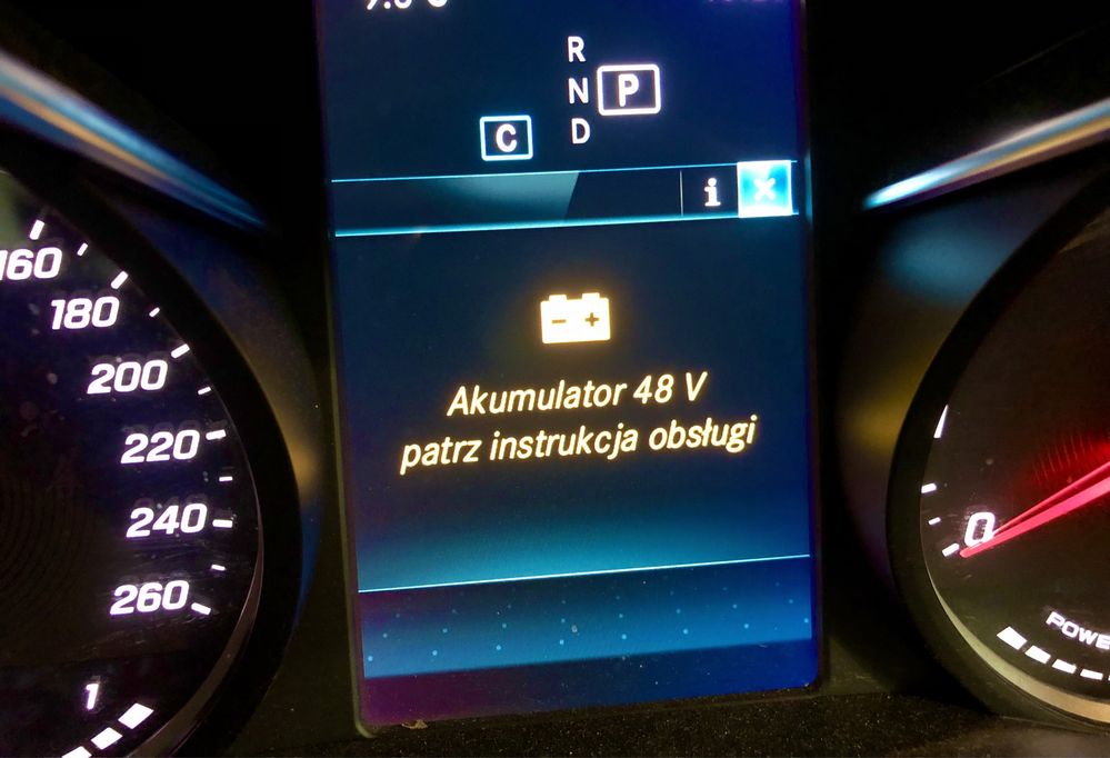 Naprawa Akumulator Bateria 48V Mercedes Hybryda EQ-boost Odblokowanie