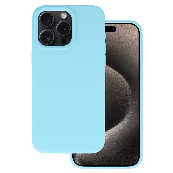 Silicone Lite Case Do Samsung Galaxy A53 5G Jasnoniebieski