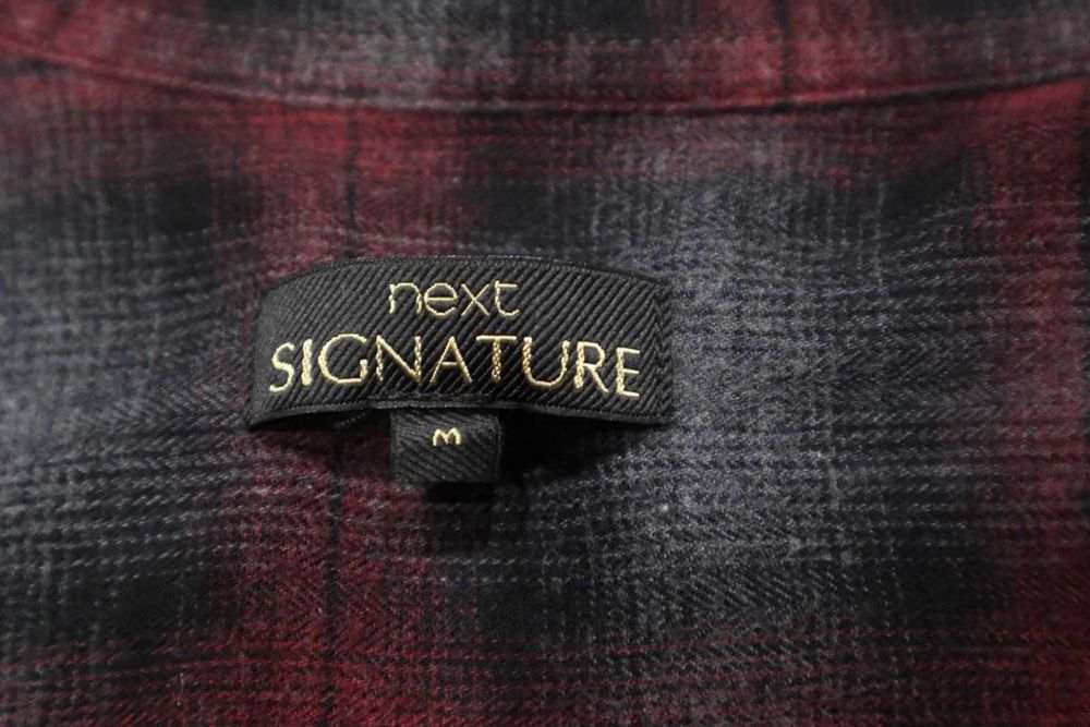 Чоловіча сорочка з довгим рукавом від next, розмір M