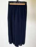 Calça Plissada Azul escuro