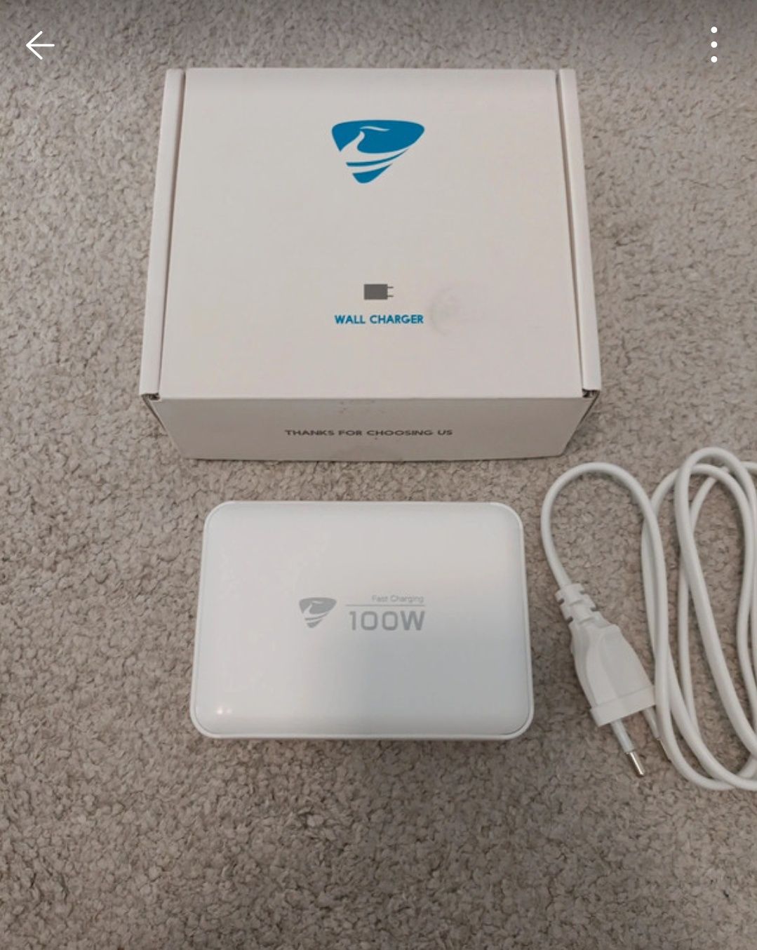 Wal Charger 100w  com várias portas