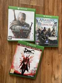 XBOX ONE: Ведьмак, Gears of War, Okami, Contra