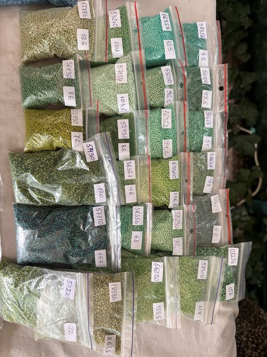 БІСЕР Чеський. 1,10 грн за 1 грам