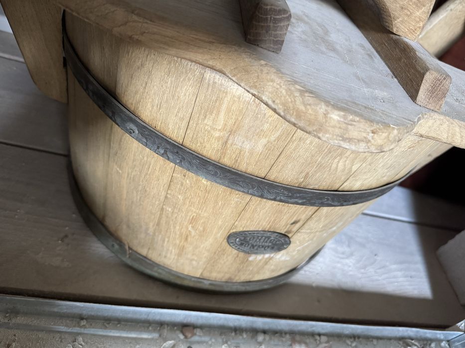 Запарник  шайка 23 л дубовий для бані та сауни