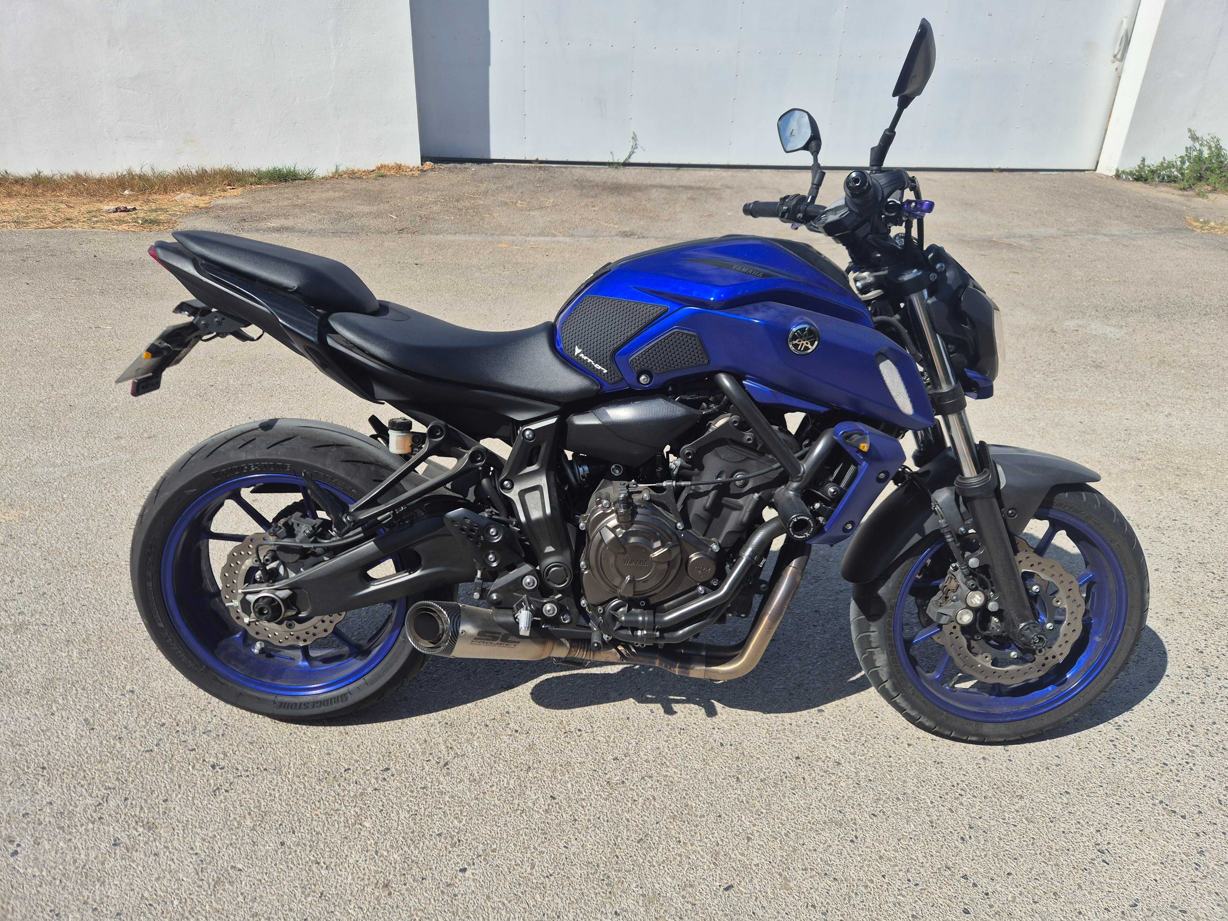 Yamaha Mt07 55kw