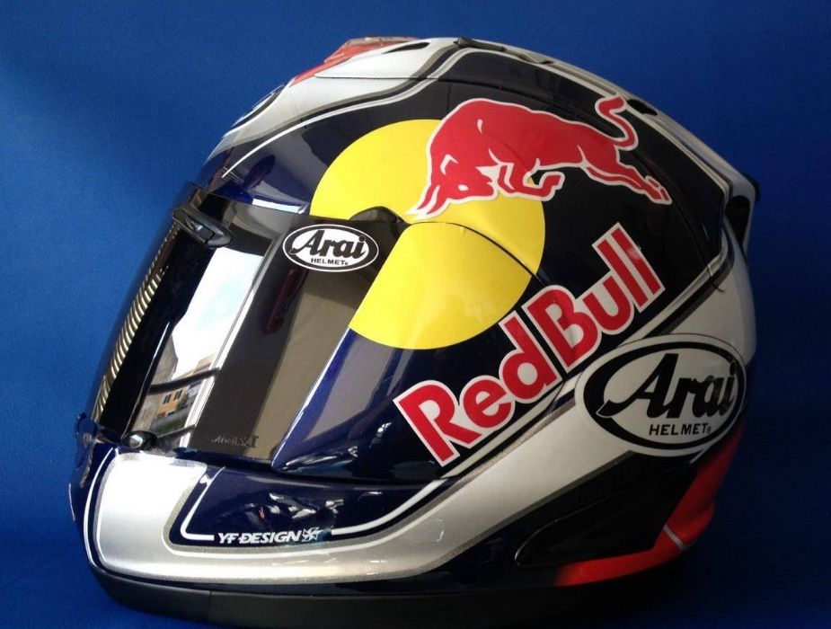 Red Bull capacete autocolantes