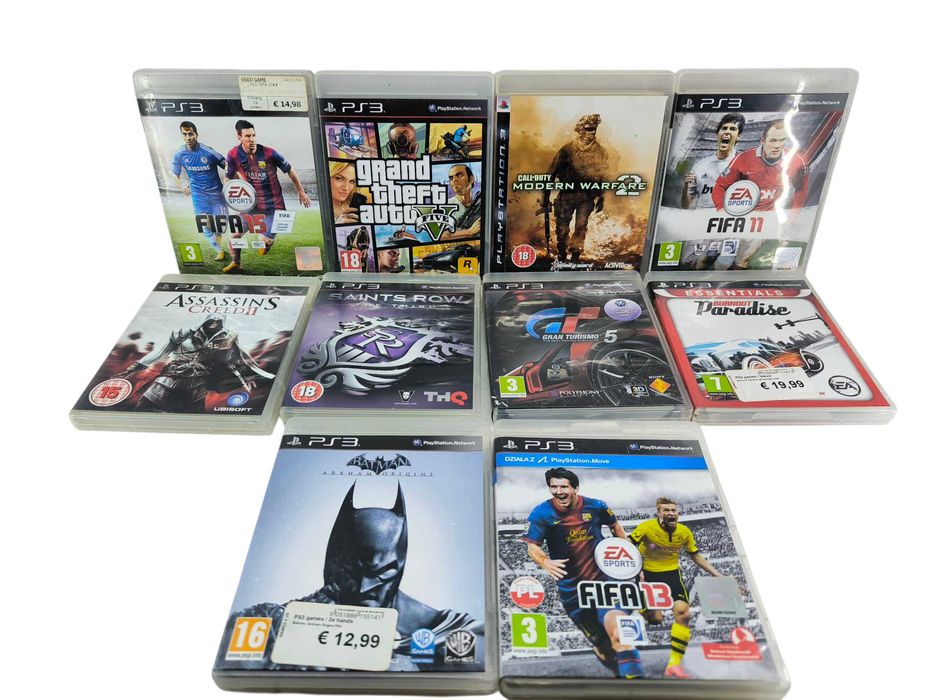 Super Zestaw Konsola PS3 Super Slim 2xPAD Kolekcja GIER