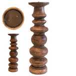 Świecznik podstawka Home Styling Collection 36 cm 1 świec