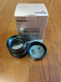 Obiektyw Kamlan 50 mm f/1.1 Sony E