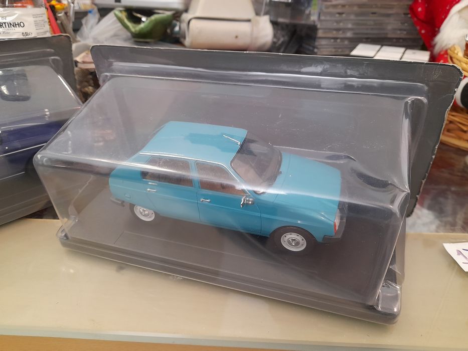 Carros Citroën Visa e GS - Peugeot 504 - Fiat 500 novos escala 1:24