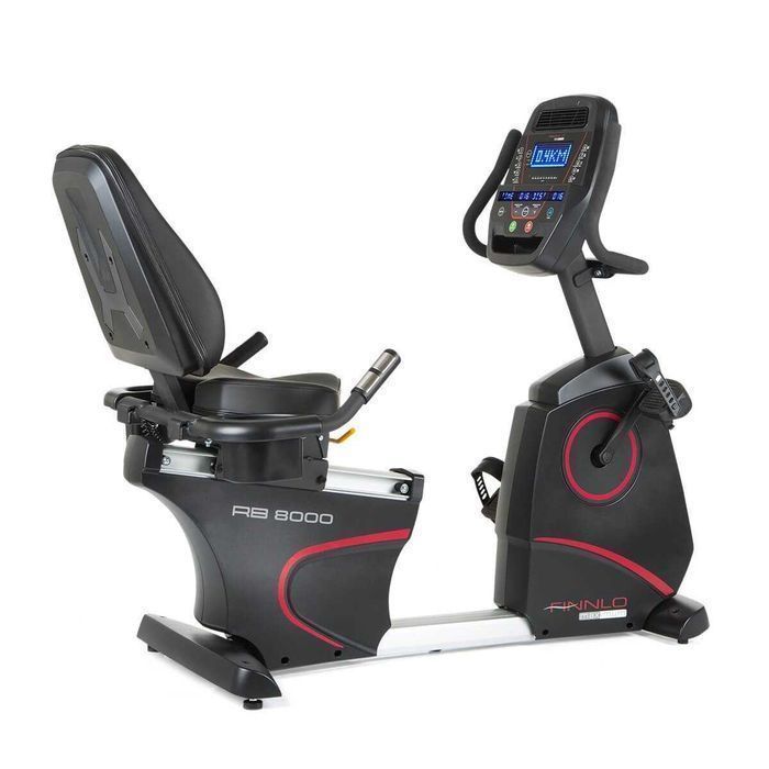 Rower poziomy treningowy stacjonarny FINNLO MAXIMUM RB 8000